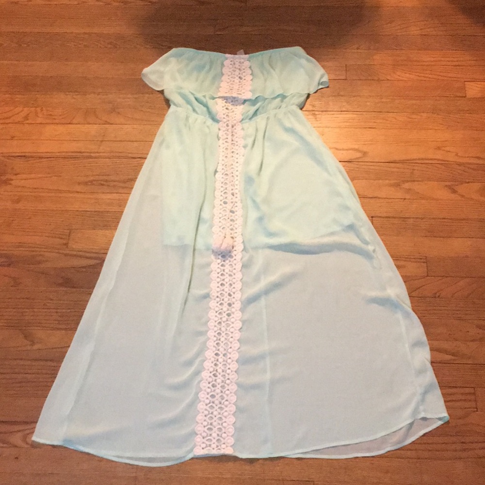 Strapless Maxi Dress
